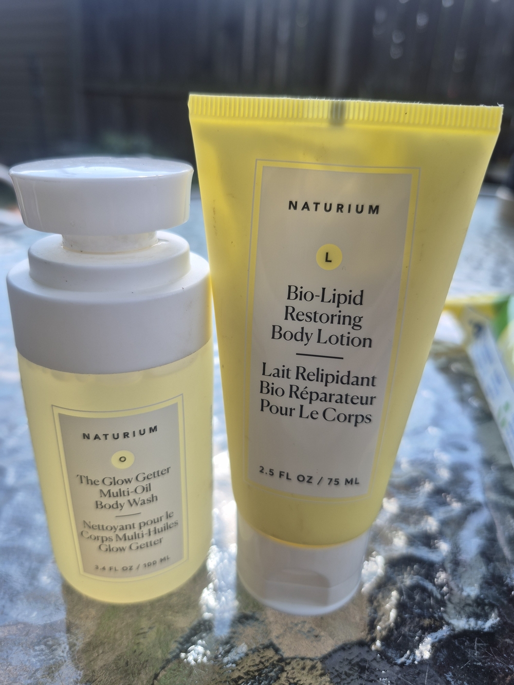 Natrium Bio-Lipid Restoring Body Lotion & Glow Getter Body Wash